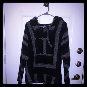 Woven Sweatshirt